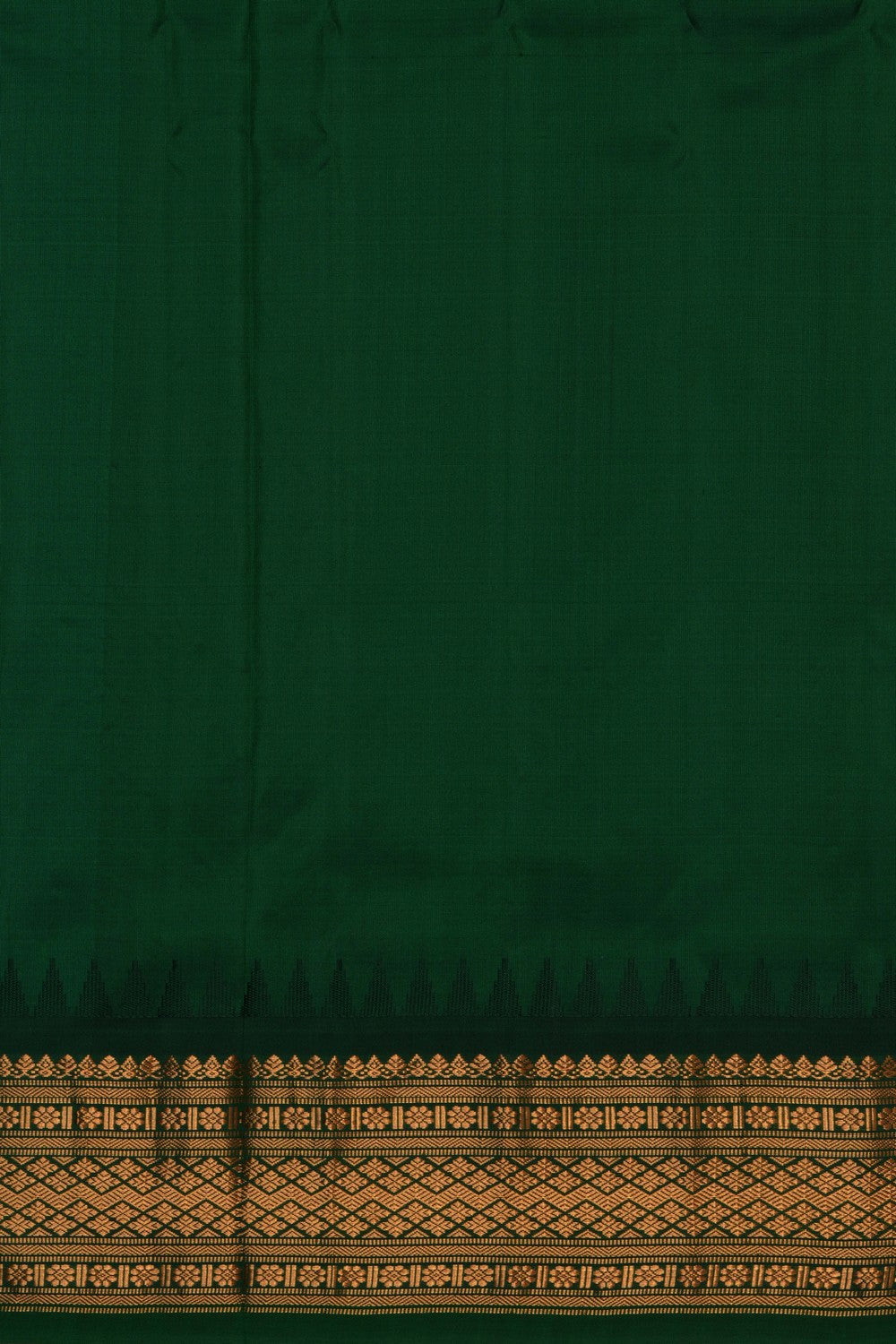 Image of Gadwal Silk Pink Saree